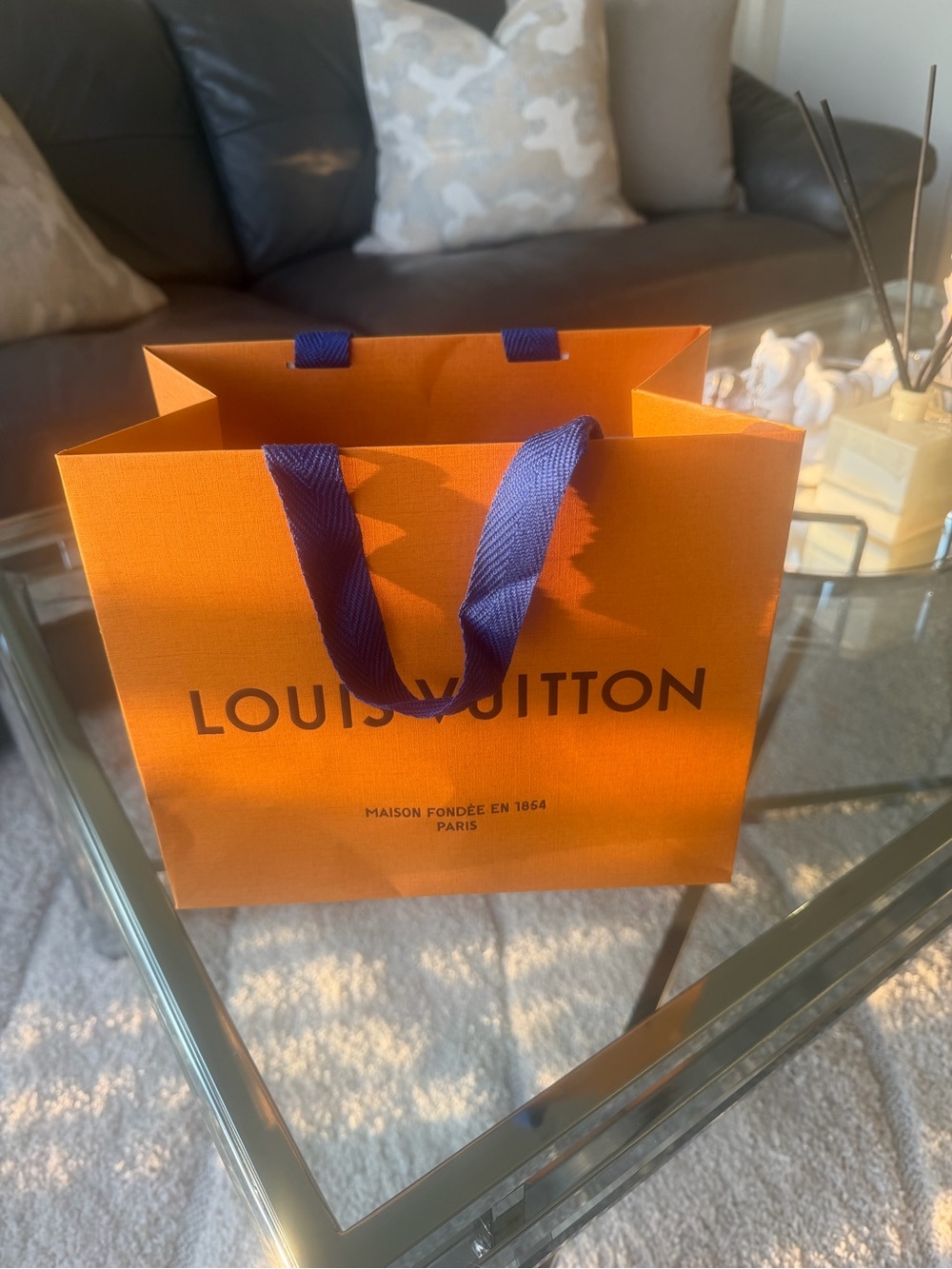 Louis Vuitton Orange Bag Medium